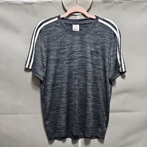 ⭕️Adidas Men's Black and White Striped Tee